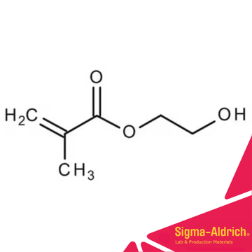 Sigma-Aldrich 800588 2-Hydroxyethyl methacrylate (stabilised with hydroquinone monomethyl ether) for synthesis CAS No.: 868-77-9 250 mL