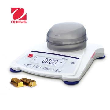 OHAUS SJX323M Hassas Kuyumcu Terazisi 620 gr / 0.01 gr / ∅93 mm Alım Satımda Kullanılabilir
