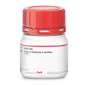 Sigma-Aldrich H54409 trans-4-Hydroxy-L-proline ≥99% 100 gr