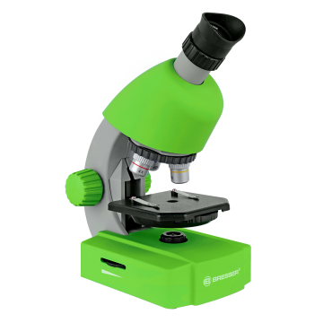 BRESSER Junior 40–640x Monoküler Mikroskop Yeşil