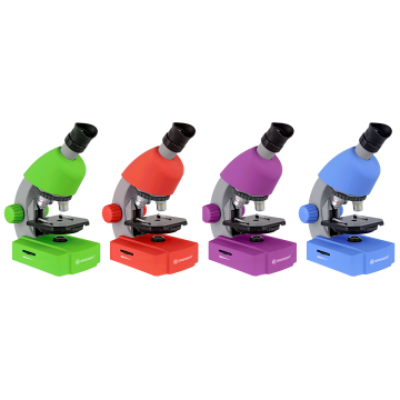BRESSER Junior 40–640x Monoküler Mikroskop Yeşil