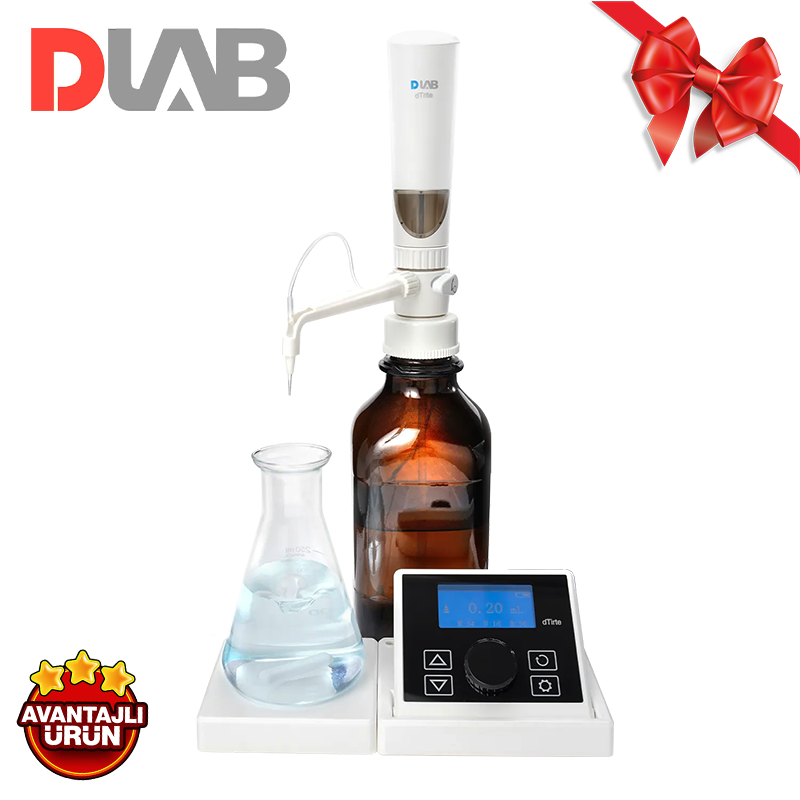 DLAB dTrite Dijital Büret 0.01... 99.99 mL