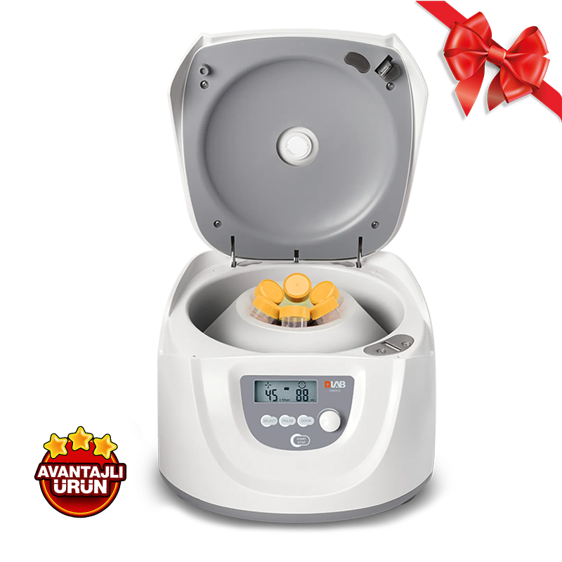 DLAB DM0412 Santrifüj SET2 6 x 15 veya 6 x 50 mL / 300... 4500 rpm A6-50P Rotor Dahildir