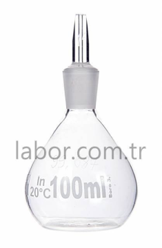 Borucam Kalibreli Piknometre 100 ml