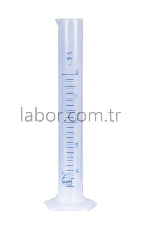 Kartell 50 ml Plastik  Mezür Uzun Form