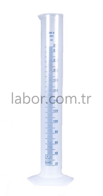 Kartell 250 ml Plastik  Mezür Uzun Form