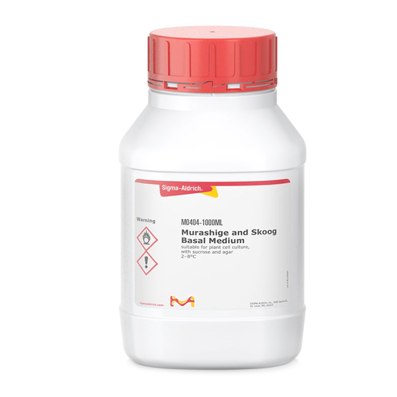 Sigma-Aldrich M9274 Murashige and Skoog Basal Medium suitable for plant cell culture, with sucrose and agar 1 L