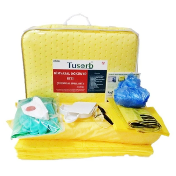 TUSORB TDK-02 Taşıtlar için Tehlikeli Kimyasal Dökülme Kiti 20 L
