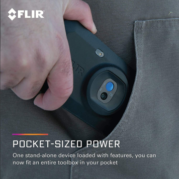 FLIR C5 WiFi Kompakt Termal Kamera 160 x 120 piksel / 20... 400 °C