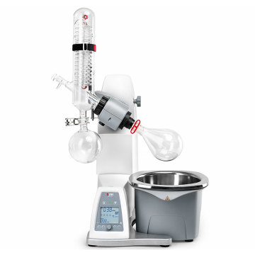 DLAB RE100-Pro Rotary Evaporatör Diagonal 20.... 280 rpm / 180 °C Otomatik Lift