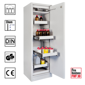 PRIORIT PRIOCAB Typ30 Tehlikeli Kimyasal Saklama Dolabı DIN EN 14470-1 (Yangına Dayanıklı)
