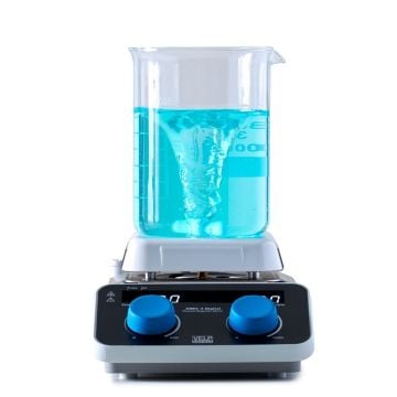 VELP AREC 4 Dijital Semamik Plakalı ısıtıcılı Manyetik Karıştırıcı 100... 1500 rpm / 5 L / RT+... 550 °C