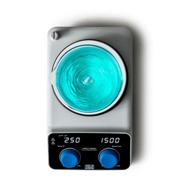 VELP AREX 5 Dijital Isıtıcılı Manyetik Karıştırıcı + Sıcaklık Probu + Çubuk ve Kelepçe İle 50... 1500 rpm / 20 L / RT+... 310 °C