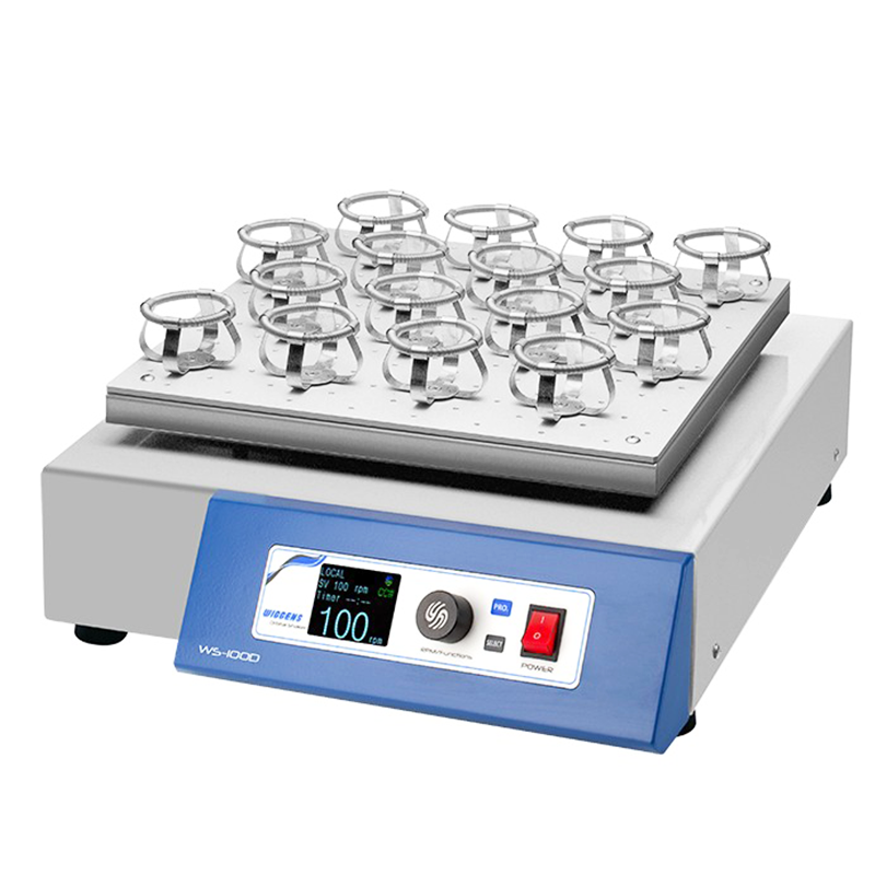 WIGGENS WS-100D Orbital veya İleri Geri Platform Çalkalayıcı 10... 300 rpm / 350 x 350 mm