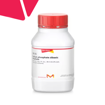 Sigma-Aldrich 30435 Sodium phosphate dibasic dihydrate puriss. p.a., reag. Ph. Eur., 98.5-101.0% (calc. to the dried substance) 1 kg