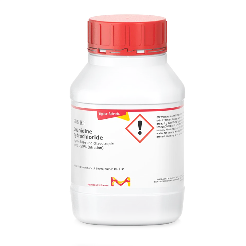 Sigma-Aldrich G4505 Guanidine hydrochloride ≥99% (titration), organic base and chaeotropic agent CAS No.: 50-01-1 1 kg