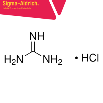 Sigma-Aldrich G4505 Guanidine hydrochloride ≥99% (titration), organic base and chaeotropic agent CAS No.: 50-01-1 10 kg