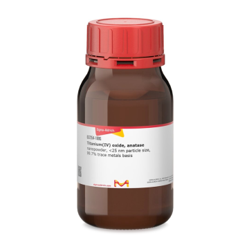 Sigma-Aldrich 635254 Titanium(IV) oxide, anatase nanopowder, <25 nm particle size, 99.7% trace metals basis 100 gr