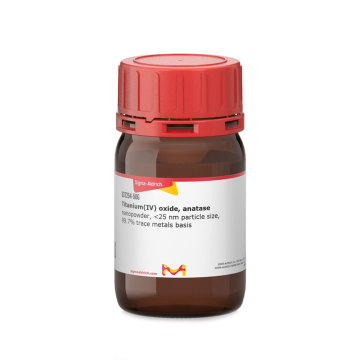 Sigma-Aldrich 635254 Titanium(IV) oxide, anatase nanopowder, <25 nm particle size, 99.7% trace metals basis 100 gr