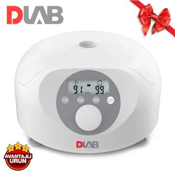 DLAB D2012S Mikro Santrifüj Yüksek Hızlı 300... 1500 rpm / 0.2/0.5/1.5/2 mL×12