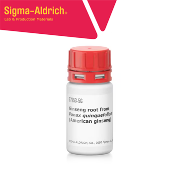 Sigma Aldrich G7253 Ginseng root from Panax quinquefolium (American ginseng) 5 gr