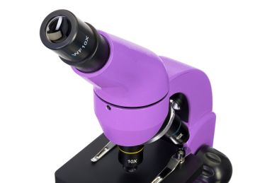Levenhuk Raınbow 50L Mikroskop Ametist Büyütme: 40–800x