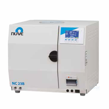 Nüve Nc 23B Otoklav | Buharlı Sterilizatör 121 - 134 °C / 23 L