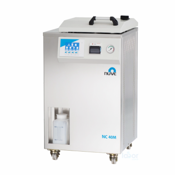 Nüve Nc 40M Otoklav | Dik Tip Laboratuvar Buharlı Sterilizatörü 105 - 135 °C / 40 L
