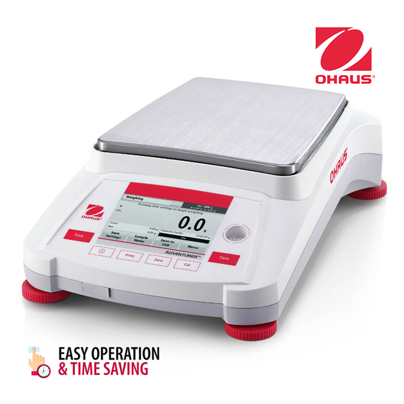 OHAUS AX12001 Yüksek Kapasiteli Hassas Terazi 12200 gr/0.1 gr