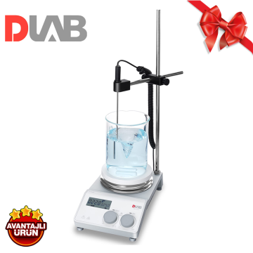 DLAB MS-H-Pro+ SET2 Isıtıcılı Manyetik Karıştırıcı  100... 1.500 rpm / RT... 340 ℃ / 20 L