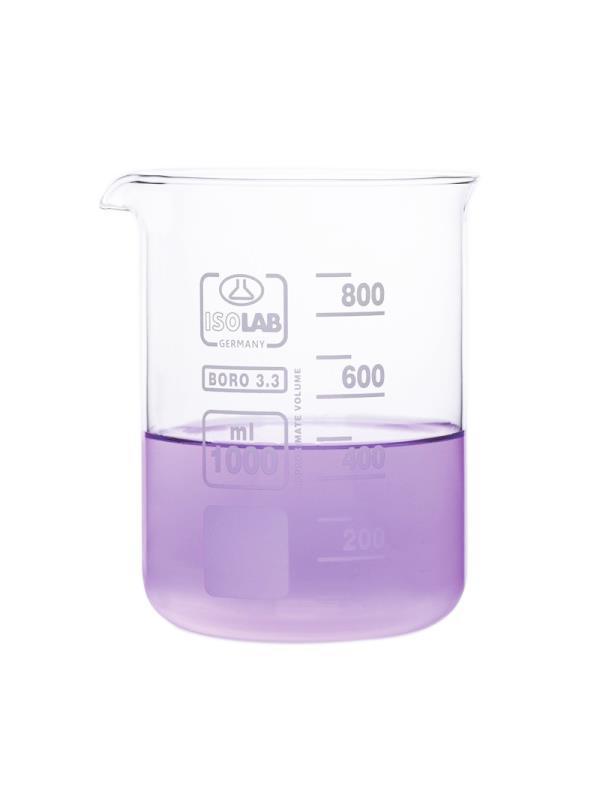 ISOLAB Beher - Cam - Kısa Form - 5 ml / 1 Adet