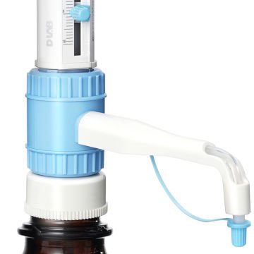 DLAB DispensMate Dispenser (0.5-5 mL) - Kimyasallara Karşı Dirençli - Tamamı Otoklavlanabilir