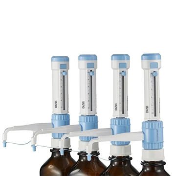 DLAB DispensMate Dispenser (0.5-5 mL) - Kimyasallara Karşı Dirençli - Tamamı Otoklavlanabilir