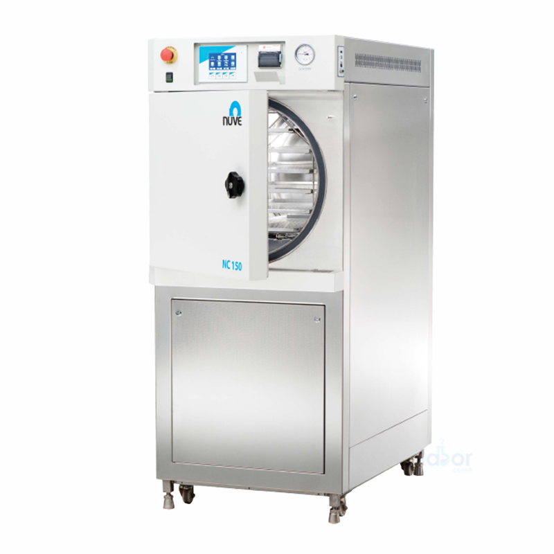 Nüve Nc 150D Otoklav | Yatık Tip Buharlı Sterilizatör 105 - 125 - 134 - 136 °C / 150 L