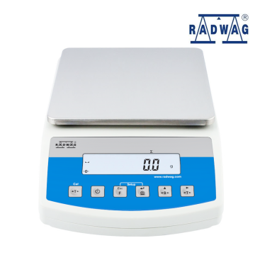 RADWAG WLC 6/A2/C/2 Hassas Terazi 6 kg / 0.1 gr / 195 x 195 mm Dahili Kalibrasyon