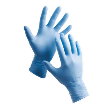 Ansell TouchNTuff® 92-665 M Kimyasallara Dirençli Pudrasız Mavi Nitril Eldiven 1 Kutu/100 Adet