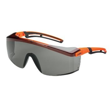 uvex 9164246 Astrospec 2.0 Laborauvar Gözlüğü İç Kısmı Buğu Önleyici, Dış Kısmı Çizilmeye ve Kimyasallara Karşı Dayanıklı