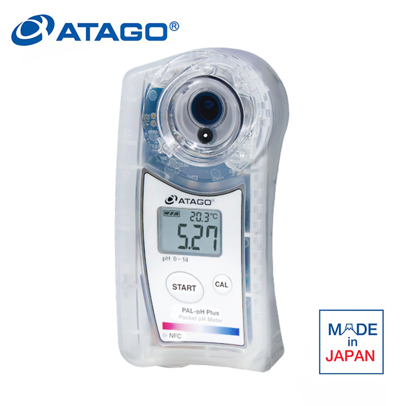 ATAGO 4301 PAL-pH Plus Cep Tipi pH Metre 0.00... 14.00 pH / 0.01 pH NFC ile Veri Transferi