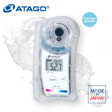 ATAGO 4301 PAL-pH Plus Cep Tipi pH Metre 0.00... 14.00 pH / 0.01 pH NFC ile Veri Transferi