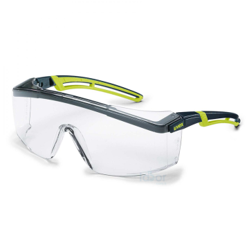 uvex 9164285 Astrospec 2.0 Spectacles Güvenlik Gözlüğü İç Kısmı Buğu Önleyici, Dış Kısmı Çizilmeye ve Kimyasallara Karşı Dayanıklı