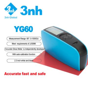 3nh YG60 Parlaklık Ölçer Glossmetre 60° / 0-1000 GU