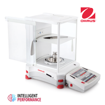 OHAUS EX225D/AD Semi Mikro Terazi 120/220 gr / 0.01/0.1 mg İyonlaştırıcı ile