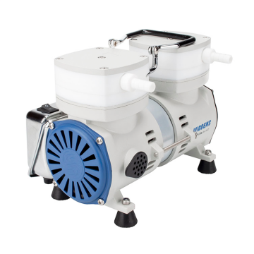 WIGGENS A410 Diyaframlı Vakum Pompası Kimyasallara Dayanıklı 13 mbar / 25 L/dk