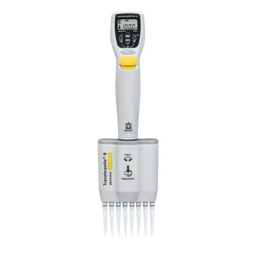BRAND 705404 Transferpette®  S Electronic 10-200 µL 8 Kanallı Elektronik Ayarlanabilir Otomatik Pipet