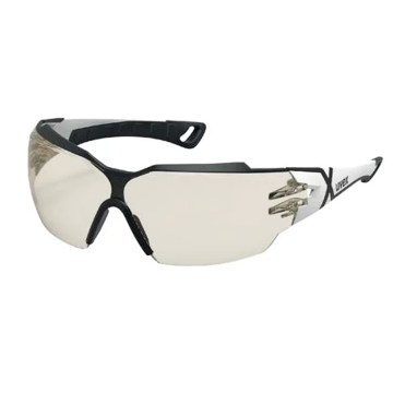 uvex 9198064 pheos cx2 Spectacles Koruyucu Gözlük İç Kısmı Buğu Önleyici, Dış kısmı Çizilmeye ve kimyasallara Karşı Dayanıklı, Gün Işığı Filtreli