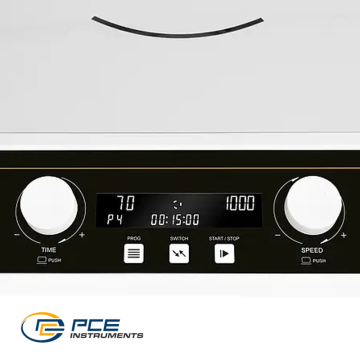 PCE MSR 40 Manyetik Karıştırıcı 50... 1000 rpm / 50 L / 10.000 mPa·s / 1 saniye ile 99 saat 59 dakika / 392 x 396 mm