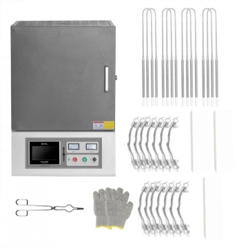 PCE MOV 500 Mufla Fırını (Kül Fırını) RT+20... 1700 °C / Hazne Boyutu: 250 x 320 x 250 mm (G x D x Y)