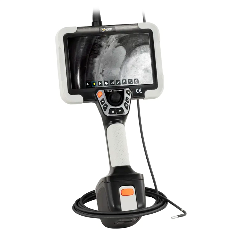 PCE VE 1500-60500 Videoskop Çap: Ø6.0 mm / Kablo Uzunluğu: 5 metre