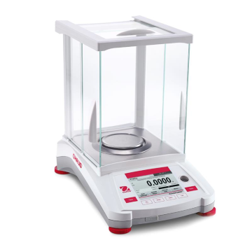 OHAUS AX224/E Analitik Terazi 220 gr/0.1 mg Harici Kalibrasyonlu