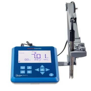 Orion™ Lab Star PH1115 Masa Tipi pH/mV/Sıcaklık Ölçer GLP Uyumlu –2.000... 18.000 pH / ±2000 mV (mV/ORP) / −5.0... 105.0 °C 9157BNMD Epoksi Elektrot ile